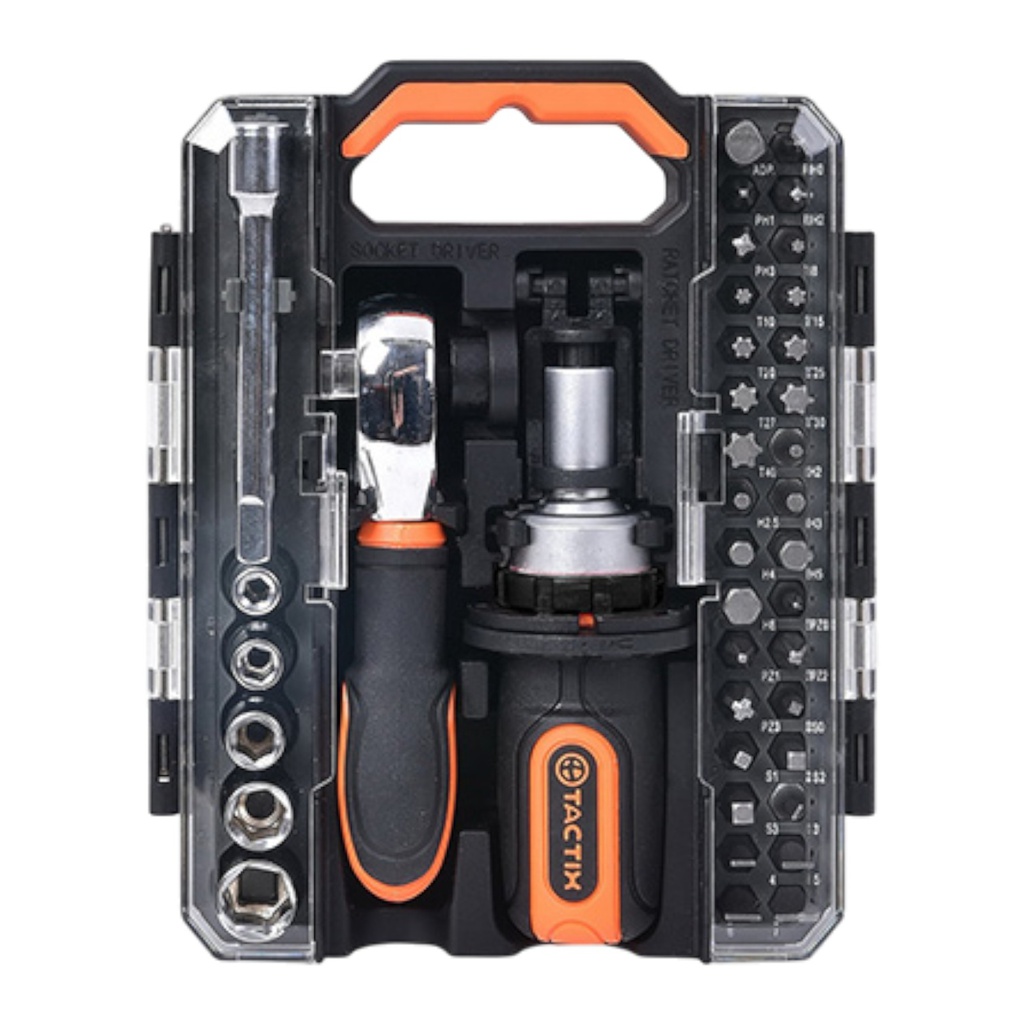 Tactix 40pc Stubby Tool Set