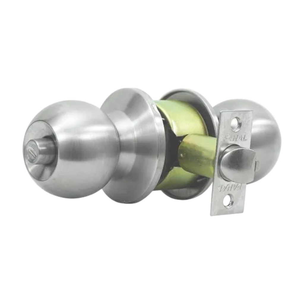 Fanal Beet Entry + Privacy Combo Lock, Brushed Stainless Steel Finish 32D