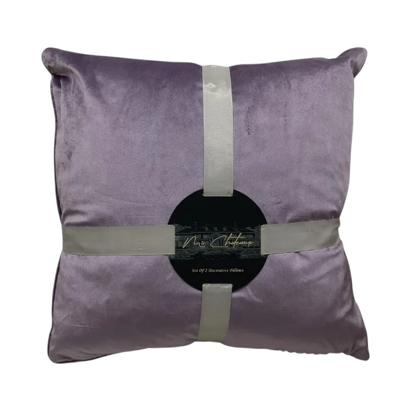 Chateaux 2-pack Throw Pillows, Lilac