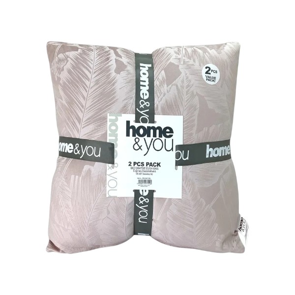 Home &amp; You Cushion 18x18 In., Pink