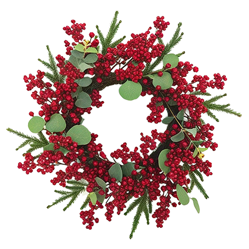 Montefiori Christmas Wreath 56cm / 22 In.