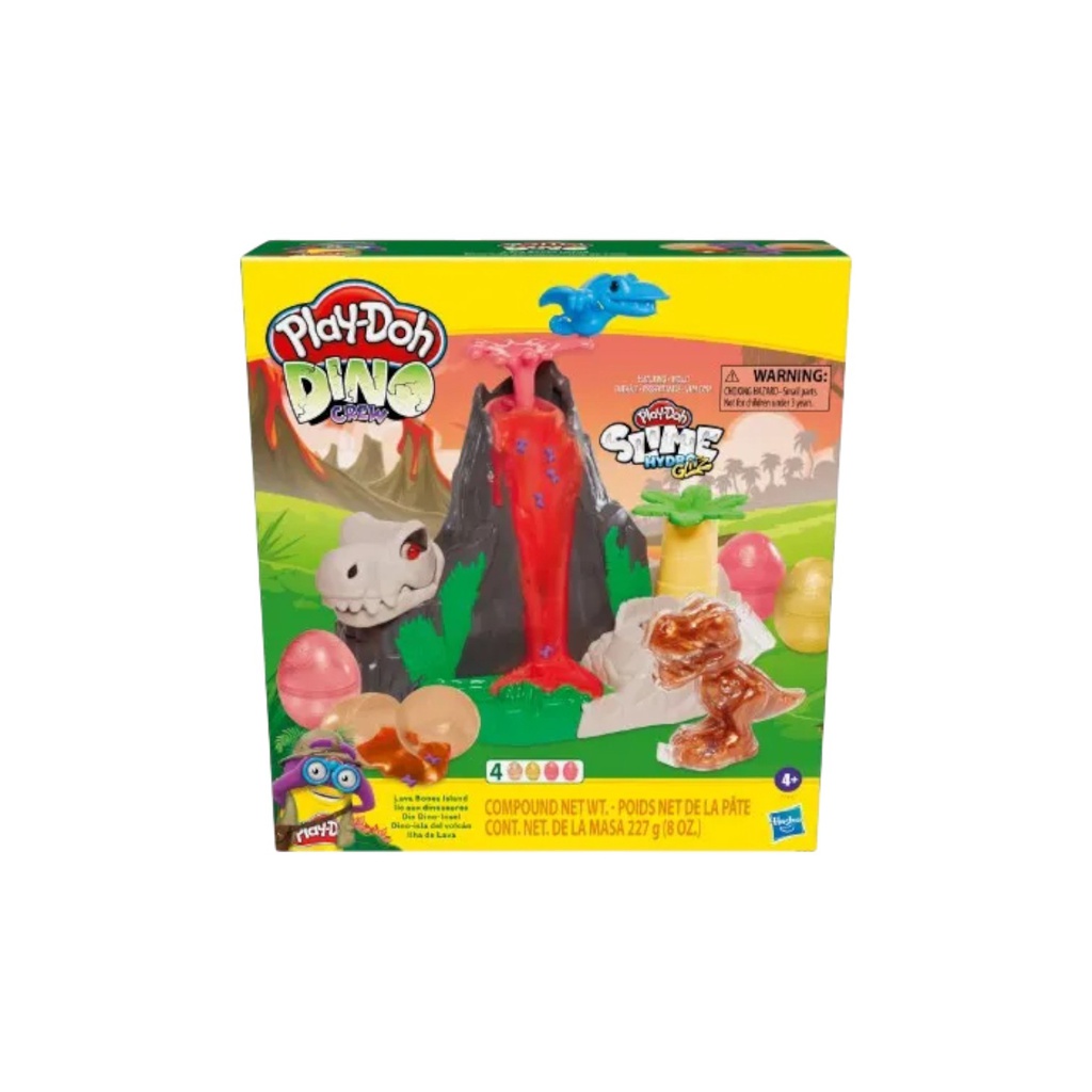 Play Doh Lava Bones Island