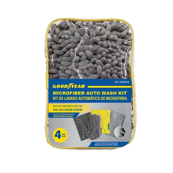 ****Goodyear 4pc Car Cleaning Kit