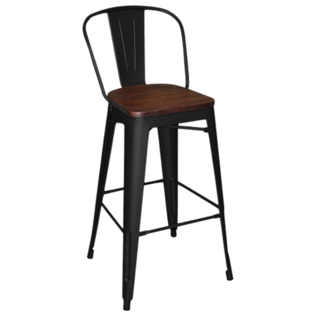 Mobel Bar Chair, Black