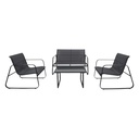 Kenneth Cole Fiji Patio Furniture Set, Dark Grey