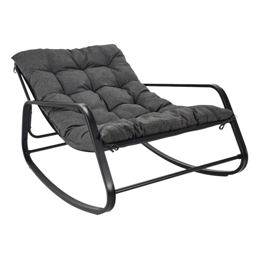 Kenneth Cole South Beach Relaxing Rocker, Dark Grey