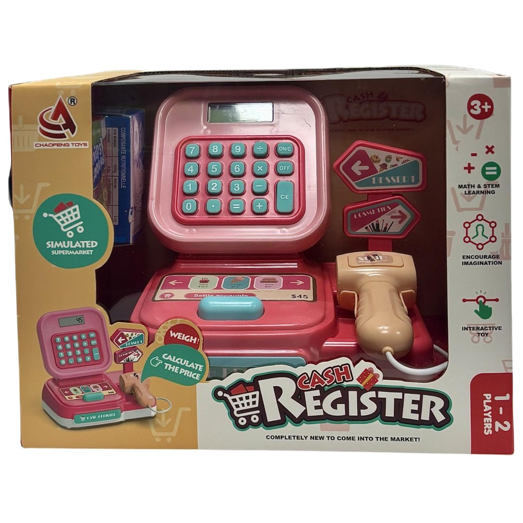 Duramade Electronic Cash Register with Food (Light, Voice and Calculation Function)