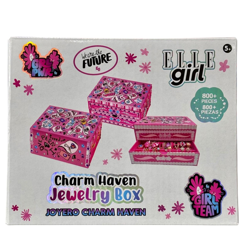 Elle Girl Charm Haven Jewelry Box