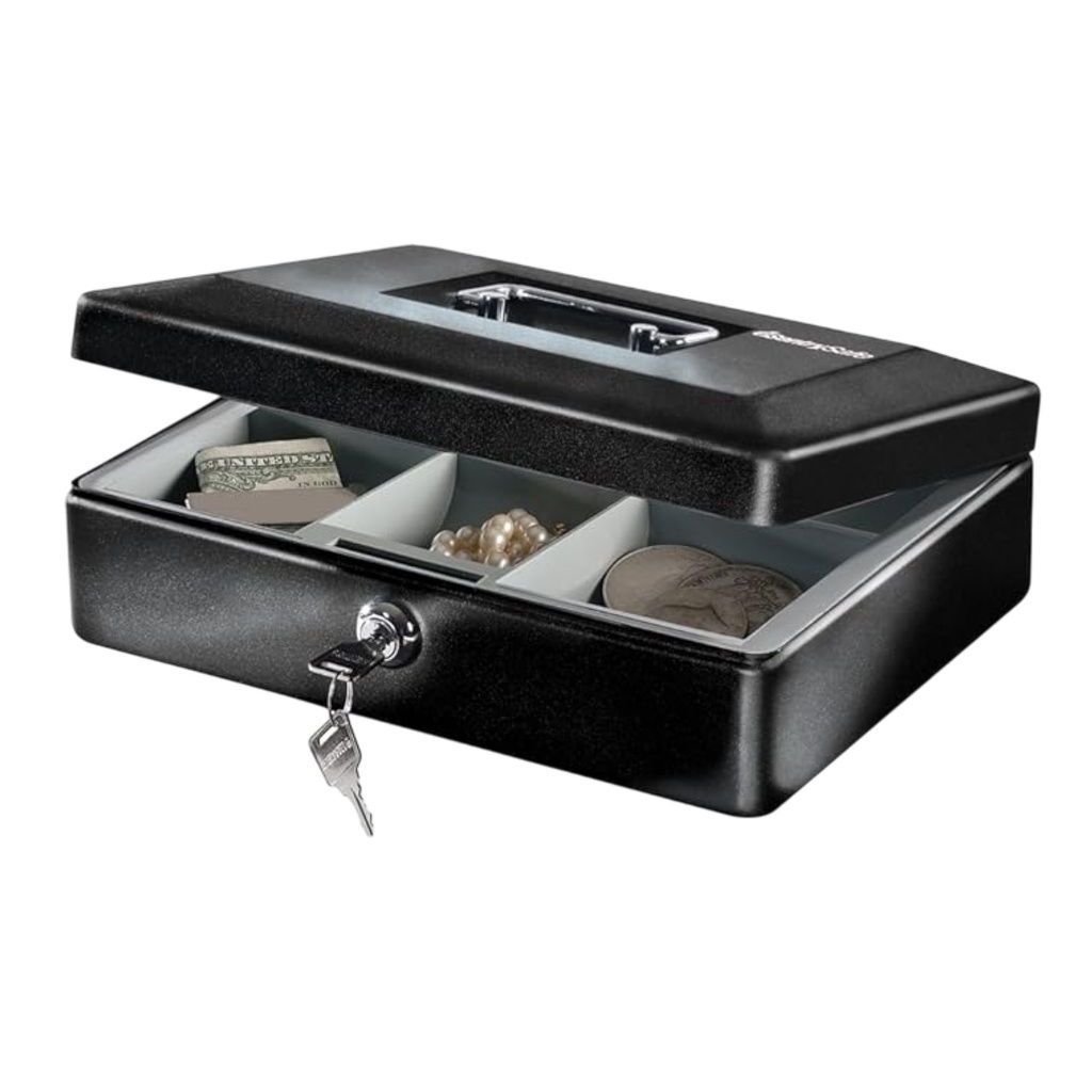 Sentry Safe Cash Box 10 In., 0.13 cu. Ft.