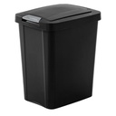 Sterilite TouchTop Wastebasket 7.5 Gal. Black