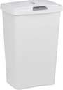 Sterilite TouchTop Wastebasket 13 Gal. White