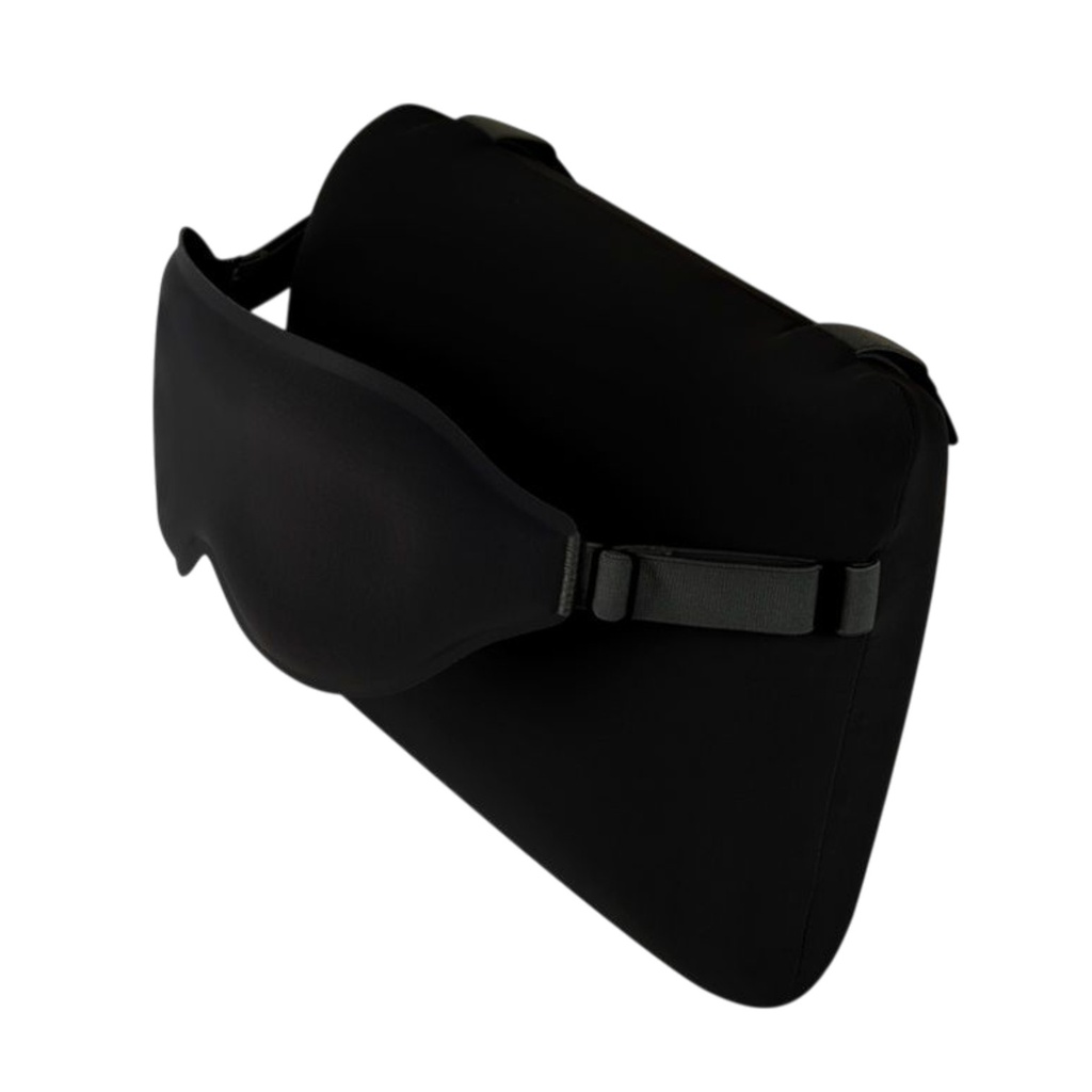 Nautica Travel Pillow Memory Foam 28x20cm, Black