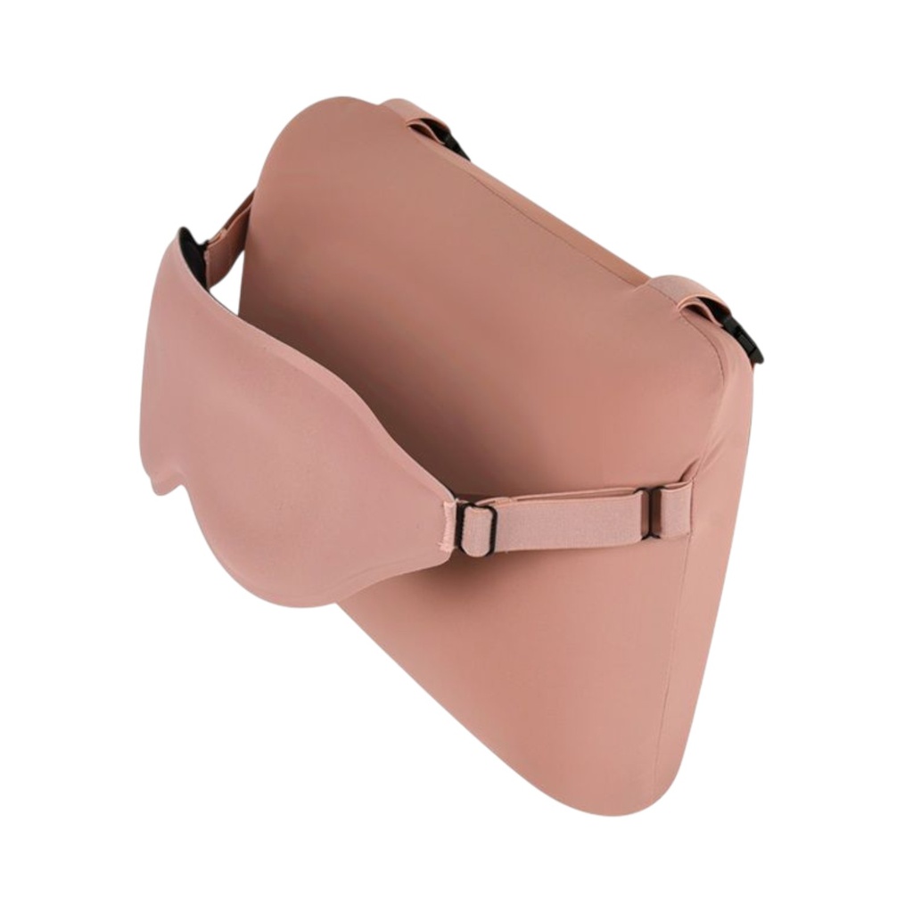 Nautica Travel Pillow Memory Foam 28x20cm, Pink