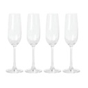 Martha Stewart Vivica 4 Piece Champagne Flute Set 7.3 oz.
