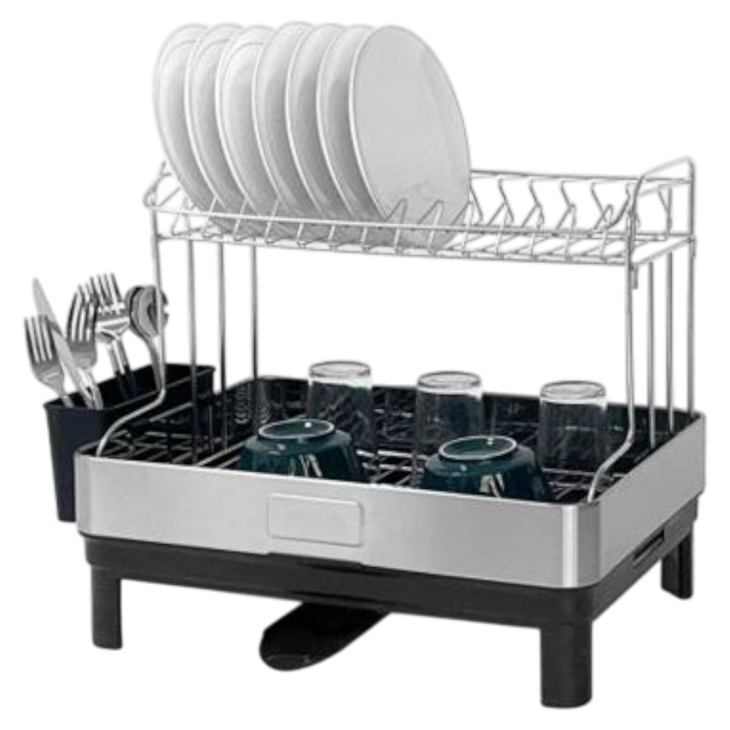 Nautica Home 2-Tier Dish Rack