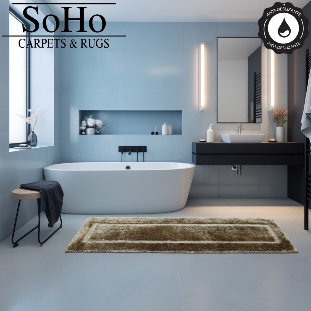 SoHo Carpets Bath Mat 50x80cm Beige