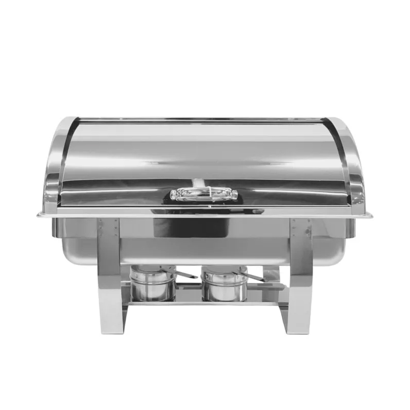 Bistro Buffet Server with Fuel Holder 9L. Stainless Steel