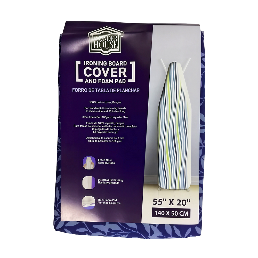 Wonder House Ironing Board Cover, Leaves
