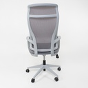 Mobel Office Swivel Chair, Gray - 23.6 In. x 25.1 In. x 45.2 In. (W60 X D64 X H115 cm)