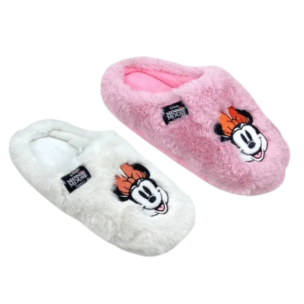 Disney Minnie Indoor Shoes, Pink/ White