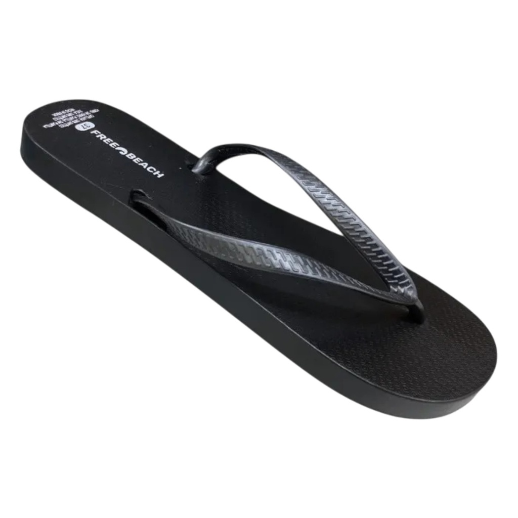 Freebeach Ladies Slippers 35-40 Black