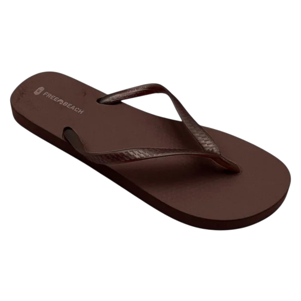 Freebeach Ladies Slippers 35-40 Brown