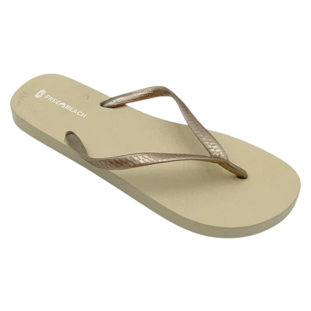 Freebeach Ladies Slippers 35-40 Cream