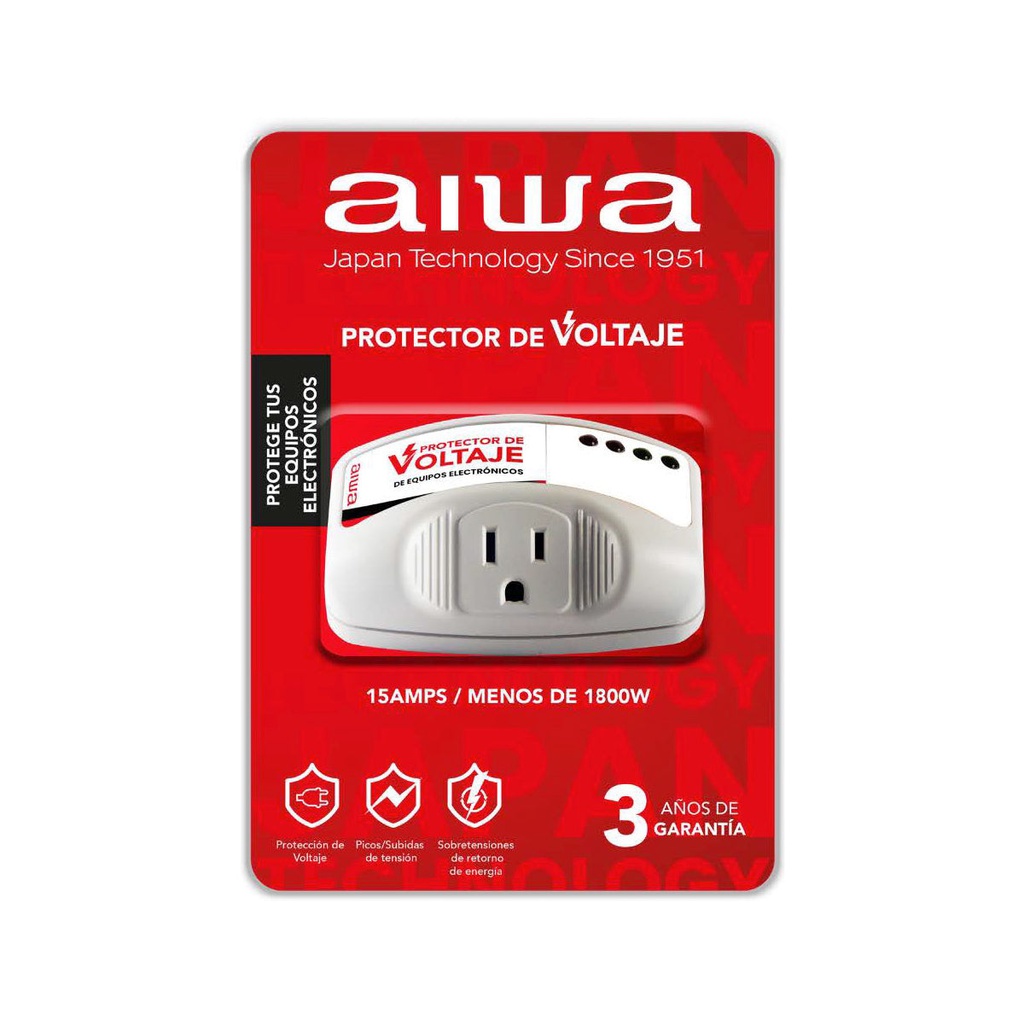 Aiwa Voltage Protector 220V | 15AMPS White