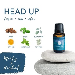 [E390] Airome Head Up Essential Oil Blend 15 mL