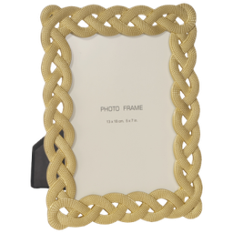 [796-ASDEC357-004B] Casa Bella Photo Frame 23.1x1.5x18cm Gold