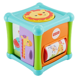 [821-BFH80ABC] Mattel Fisher-Price Growing Baby Animal Activity Cube