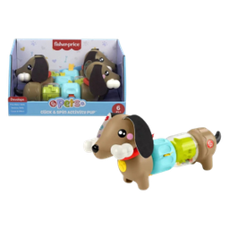 [821-HTW91ABC] Mattel Fisher-Price Click &amp; Spin Activity Pup