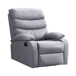 [MRS31361] Mobel Velvet Recliner, Grey