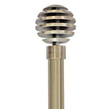 [HHHD-CTRD-01071 (RH105-84AB) CHCR29990] Classy Homes Curtain Rod 48-84 in Single 16/19