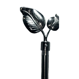 [HHHD-CTRD-01074 (RH025-84S) CHCR29993] Classy Homes Curtain Rod 48-84 in Single Silver 16/19