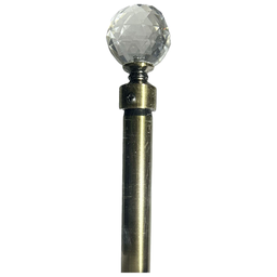 [HHHD-CTRD-01086
(RH008-84AB) CHCR30005] Classy Homes Curtain Rod 48-84 in Single 16/19