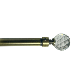 [HHHD-CTRD-01087
(RH008-120AB) CHCR30006] Classy Homes Curtain Rod 66-120 in Single 16/19