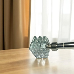 [HHHD-CTRD-01094 (RH005-48SN) CHCR30013] Classy Homes Curtain Rod 28-48 in Single Sarding Nickel 16/19