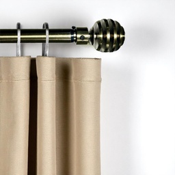 [HHHD-CTRD-01098 (RH105-84AB-P) CHCR30017] Classy Homes Curtain Rod 48-84 in Double AB Colour 16/19