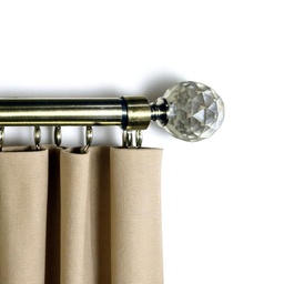 [HHHD-CTRD-01112 (RH008-48AB-P) CHCR30031] Classy Homes Curtain Rod 28-48 in Double AC Colour 16/19