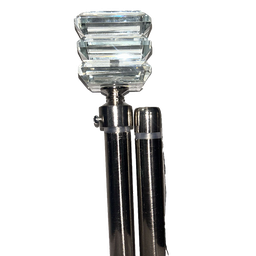 [HHHD-CTRD-01122 (RH005-84SN-P) CHCR30041] Classy Homes Curtain Rod 48-84 in Double Sarding Nickel 16/19