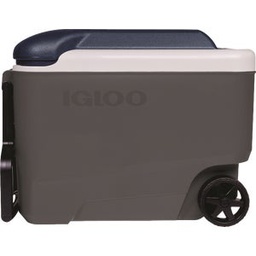 [34226 / 9771387] Igloo MaxCold Roller Cooler 40 Qt., Ash Gray &amp; Aegean Sea