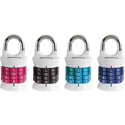 [1535DWD] Master Lock 1-1/2 In. Zinc Alpha Barrel Combination Padlock