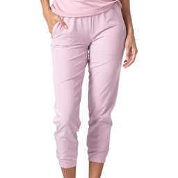 [ESG0229-PK] Elle Sport Ladies Jogger Pants, Dusty Pink