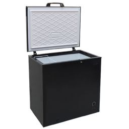 [RFC-794SSB] Sankey Chest Freezer 7 Cu. Ft. Black with Stainless Steel Top