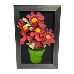 [HHGD-PLNT-01094 (CHLY-0768-33) CHAPF31889] Classy Homes Artificial Plants With Frame, 20x30cm