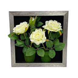 [HHGD-PLNT-01101 (CHLY-0768P2) CHAPF31896] Classy Homes Artificial Plants With Frame, 30x30cm