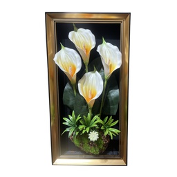 [HHGD-PLNT-01102 (CHLY-0768-92) CHAPF31897] Classy Homes Artificial Plants With Frame, 23x45cm