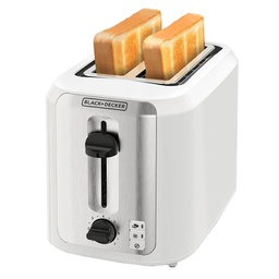 [TR7827-1WDLA] Black &amp; Decker Toaster 2-Slice, White