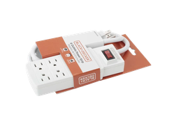 [973-BDE9720030] Black &amp; Decker 8-Outlet Power Strip 3 Ft.